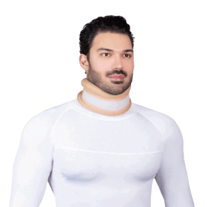 Semi-rigid cervical collar