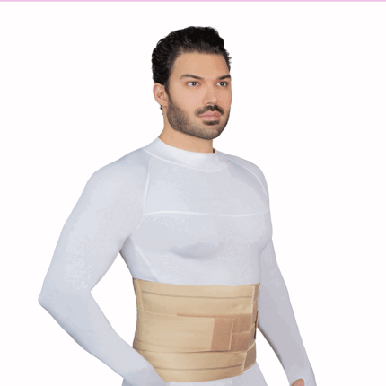 شکم بند آتل دار با کش دوبل